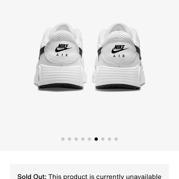 Nike Air Max SC - White & Black Sz 7.5 Women's - Picture 3 of 9
